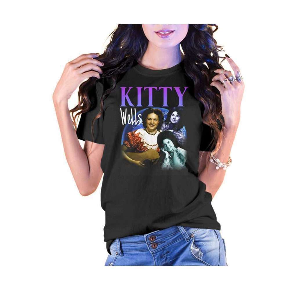 Kitty Wells Country Music Legend Fan Graphic Unisex T-Shirt